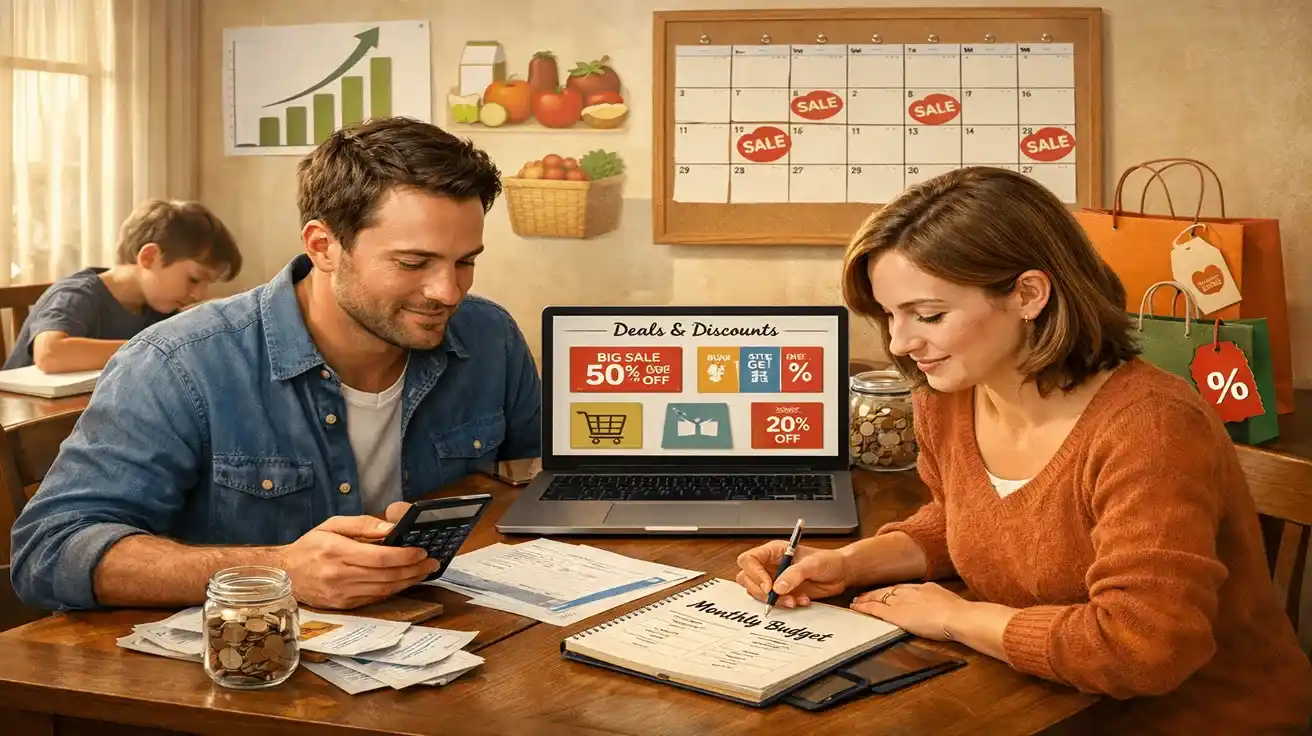 How Online Deals Help Families Manage Monthly Budgets