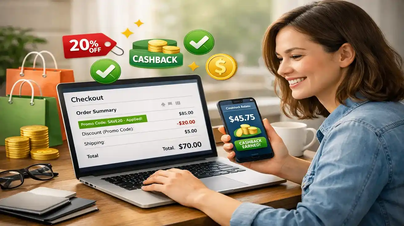 How Cashback and Coupon Codes Work Together