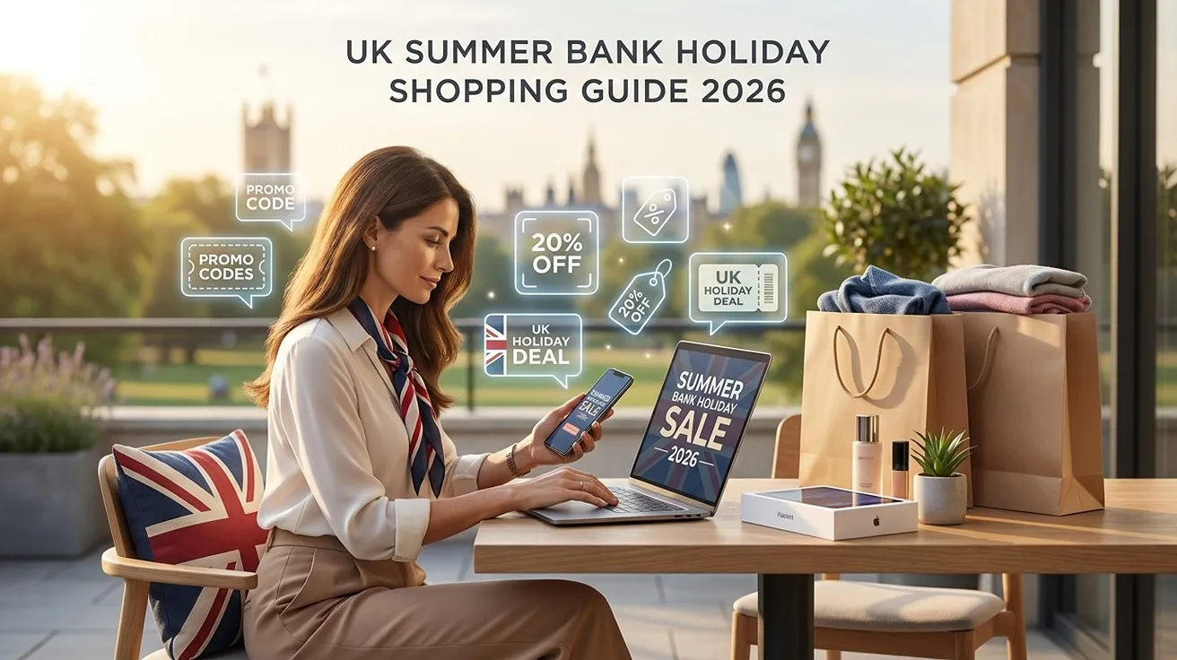 UK Summer Bank Holiday 2026 Shopping Guide: Top Sales, Trending Deals & Promo Codes